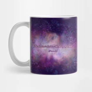 Psalm 19:1 on Nebula 10 Mug